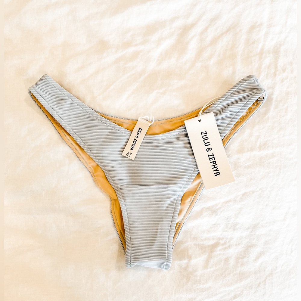 Zulu and Zephyr Signature Curved Brief - Sky